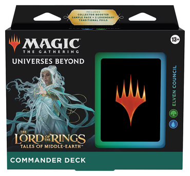 MTG LORD OF THE RINGS COMMANDER SET OF 4