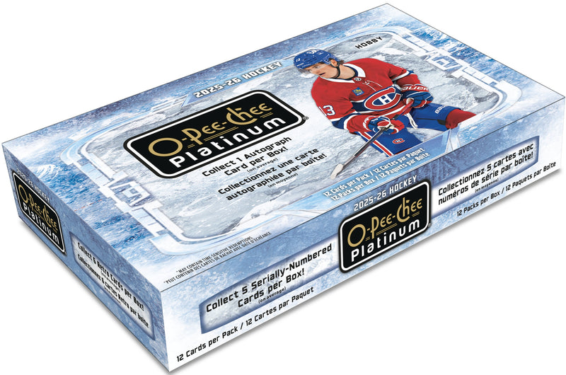 UD O-PEE-CHEE PLATINUM HOCKEY 25/26 *SEE INSTORE FOR PRICING*
