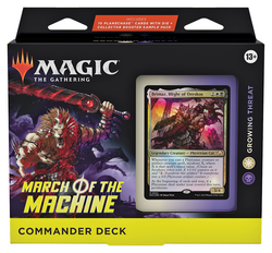 MTG MARCH OF THE MACHINE COMMANDER SET OF 5