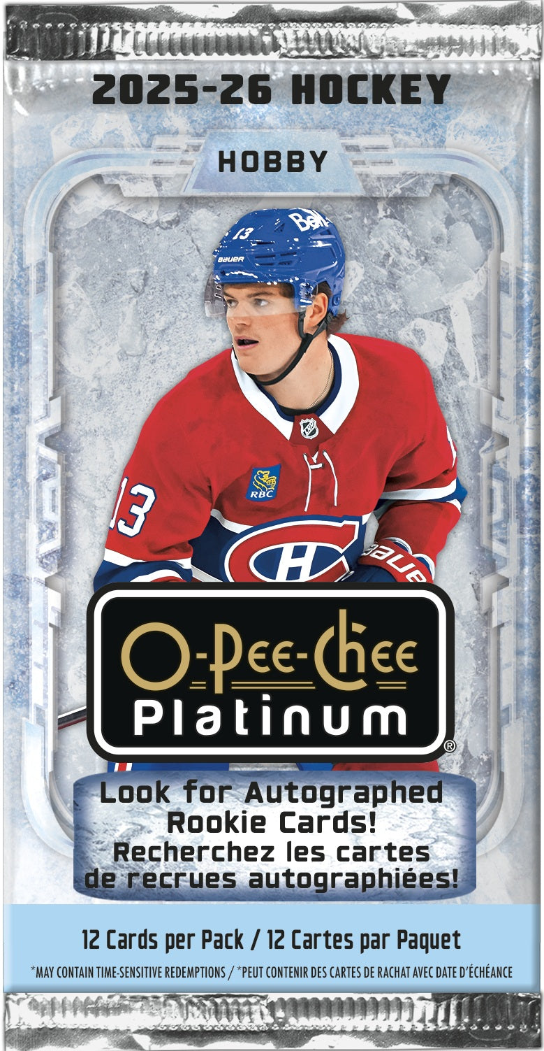 UD O-PEE-CHEE PLATINUM HOCKEY 25/26 *SEE INSTORE FOR PRICING*