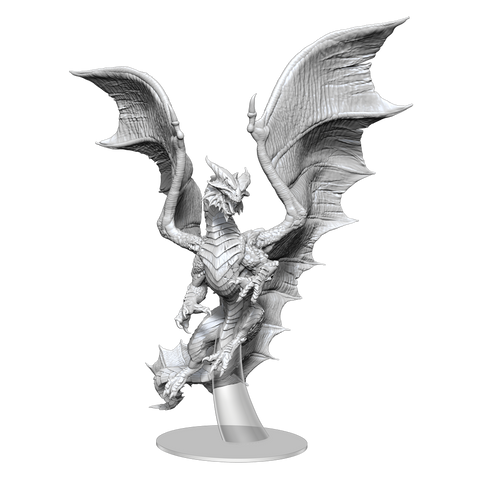 DND UNPAINTED MINIS ADULT COPPER DRAGON