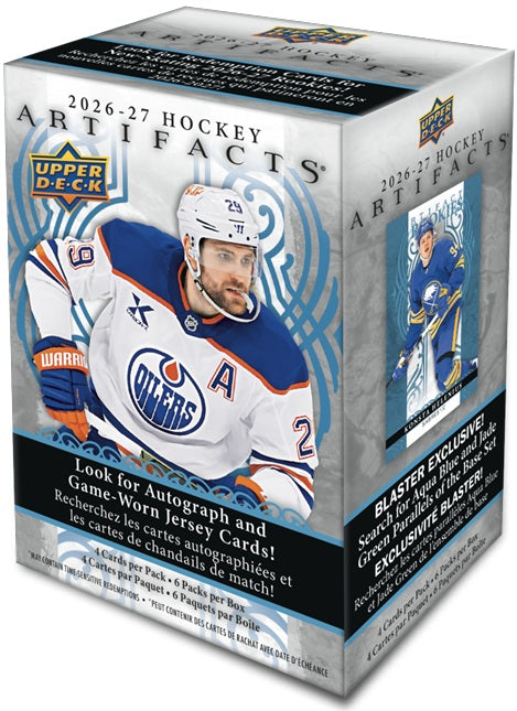 UD ARTIFACTS HOCKEY 26/27 BLASTER (9/23/26) *SEE INSTORE FOR PRICING*