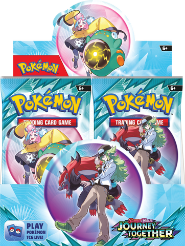 POKEMON SV9 JOURNEY TOGETHER BOOSTER BOX *NO TRADE CREDIT*