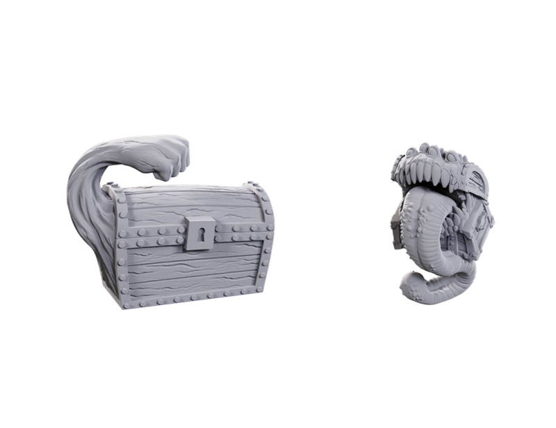 D&D UNPAINTED MINIS LIMITED EDITION 50TH ANNIVERSARY MIMICS