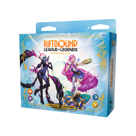 RIFTBOUND LEAGUE OF LEGENDS TCG RADIANCE SHOWDOWN DECK - EVELYNN VS SERAPHINE (10/23/26)