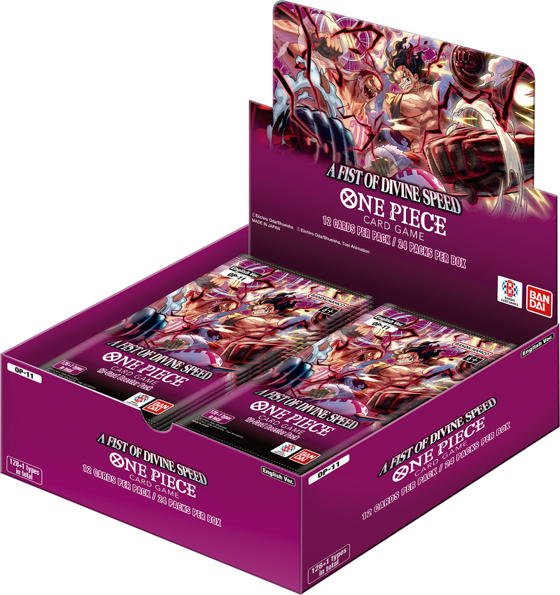 One Piece TCG OP-11 A Fist of Divine Speed Booster BOX