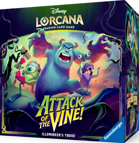 DISNEY LORCANA SET 13 ATTACK OF THE VINE! ILLUMINEER'S TROVE (7/24/26)