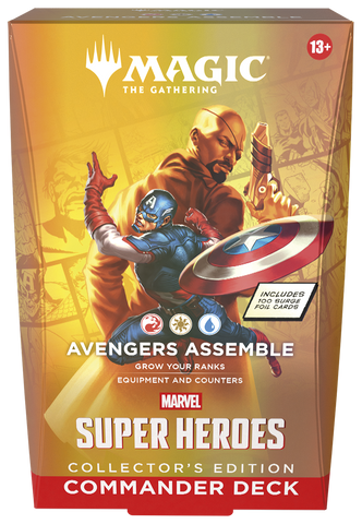 MTG MARVEL SUPER HEROES COMMANDER COLLECTORS EDITION - AVENGERS ASSEMBLE
