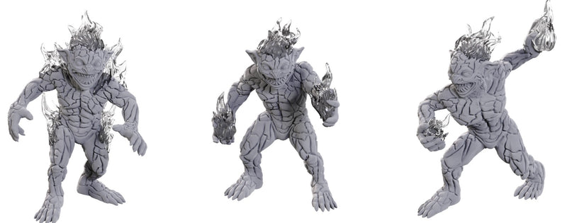 D&D UNPAINTED MINIS WV24 MAGMINS