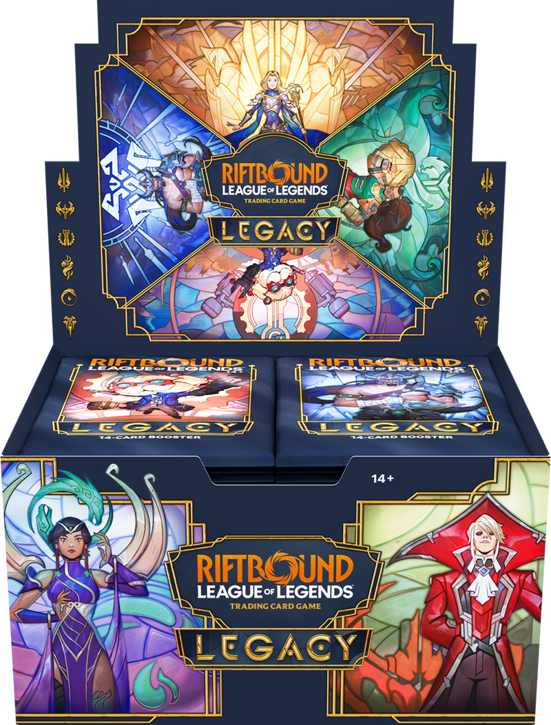 RIFTBOUND LEAGUE OF LEGENDS TCG LEGACY BOOSTER BOX (1/29/27)