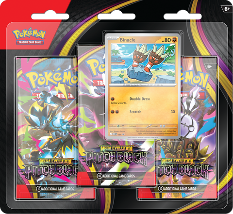 POKEMON ME05 PITCH BLACK 3PK BLISTER (7/17/26)