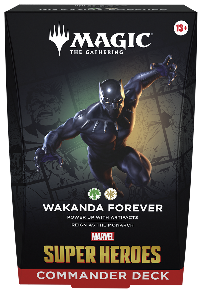 MTG MARVEL SUPER HEROES COMMANDER: WAKANDA FOREVER (6/19/26)