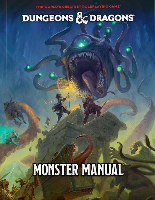 D&D Book Monster Manual 2024