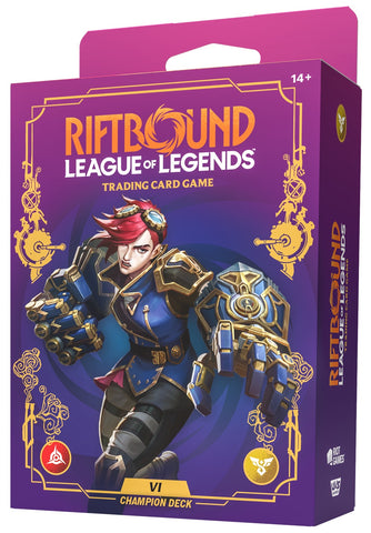 RIFTBOUND LEAGUE OF LEGENDS TCG UNLEASHED CHAMPION DECK VI (5/8/26)