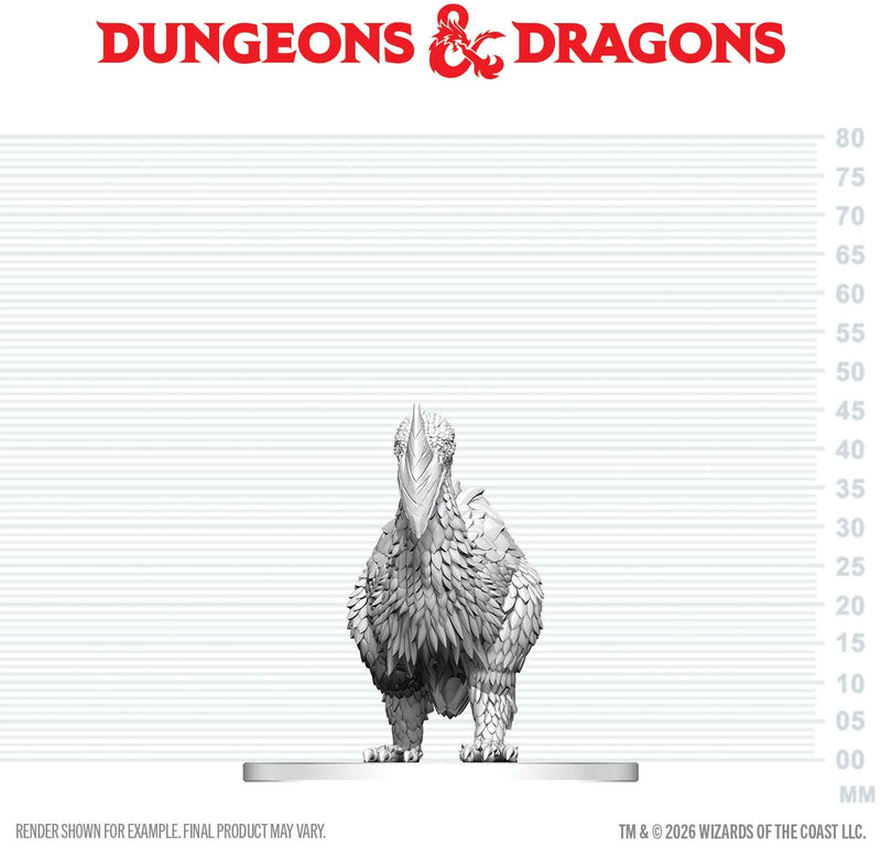 DND UNPAINTED MINIS WV29 AXE BEAK