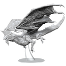 DND UNPAINTED MINIS ADULT SILVER DRAGON