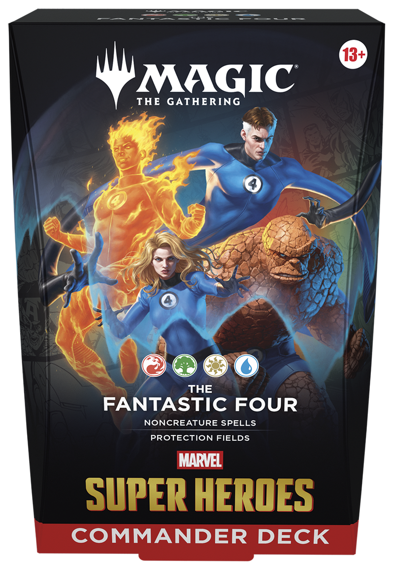 MTG MARVEL SUPER HEROES COMMANDER: FANTASTIC FOUR (6/19/26)