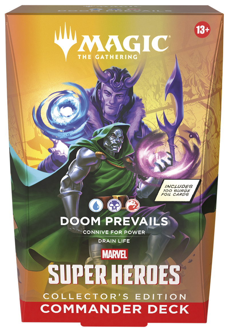 MTG MARVEL SUPER HEROES COMMANDER COLLECTORS EDITION - DOOM PREVAILS