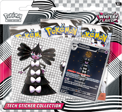 Pokemon White Flare Tech Sticker Collection