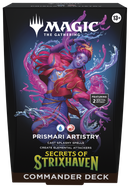 MTG SECRETS OF STRIXHAVEN COMMANDER: PRISMARI ARTISTRY (4/17/26)