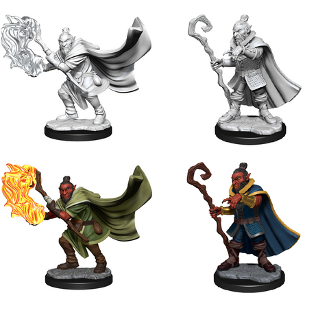 CR UNPAINTED MINIS WV1 HOBGOBLIN WIZARD/DRUID MALE