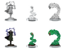 D&D Unpainted Minis WV21 Dark Spellcaster & Flameskulls