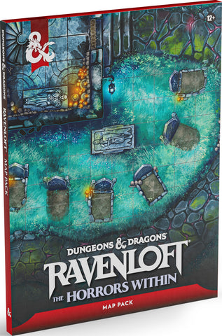 DND RPG RAVENLOFT HORRORS WITHIN MAP PACK (6/16/26)