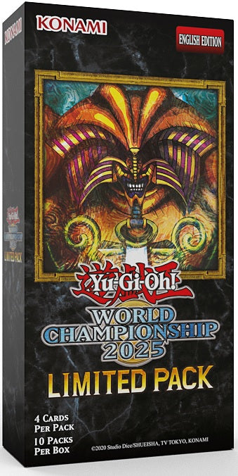 YGO Limited World Championship Booster 2025 Box