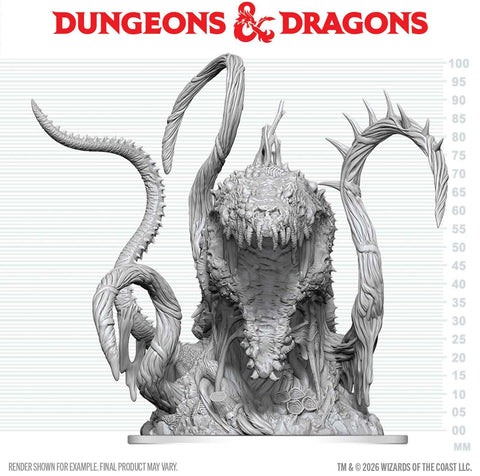 DND UNPAINTED MINIS SPORE OF MOANDER