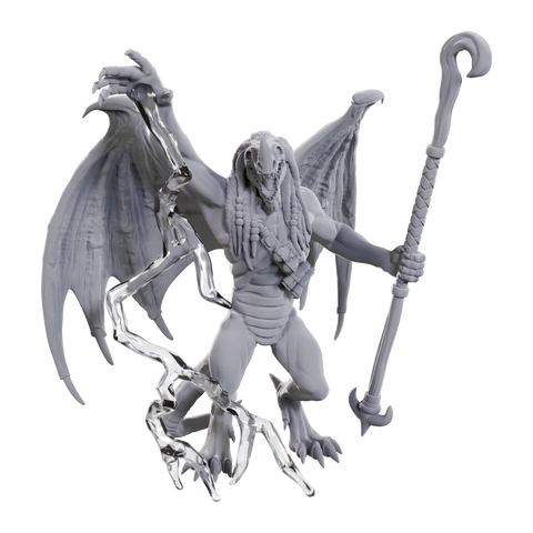 D&D UNPAINTED MINIS WV24 BLUE ABISHAI