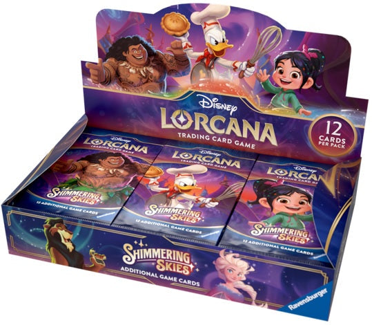 Disney Lorcana Shimmering Skies Booster Box (8/9/24)