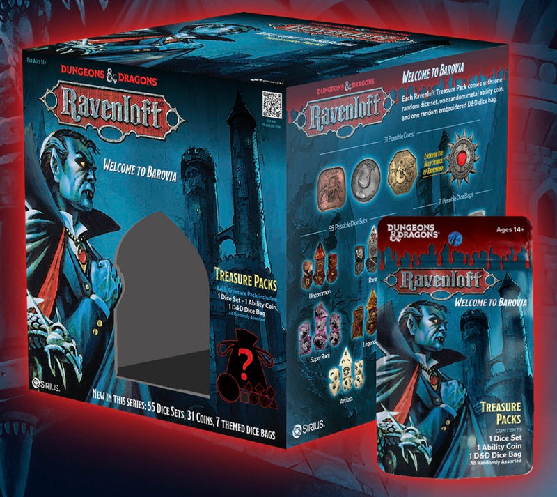 DND RAVENLOFT: CASTLE RAVENLOFT TREASURE PACKS (3/15/26)