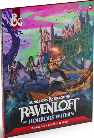DND RPG RAVENLOFT HORRORS WITHIN DM SCREEN (6/16/26)