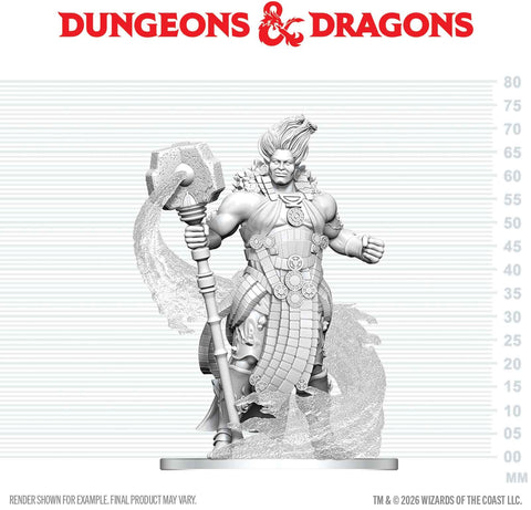 DND UNPAINTED MINIS WV29 DAO