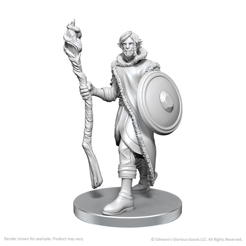 CR UNPAINTED MINIS WV26 MOLLYMAUK TEALEAF & CADUCEUS CLAY