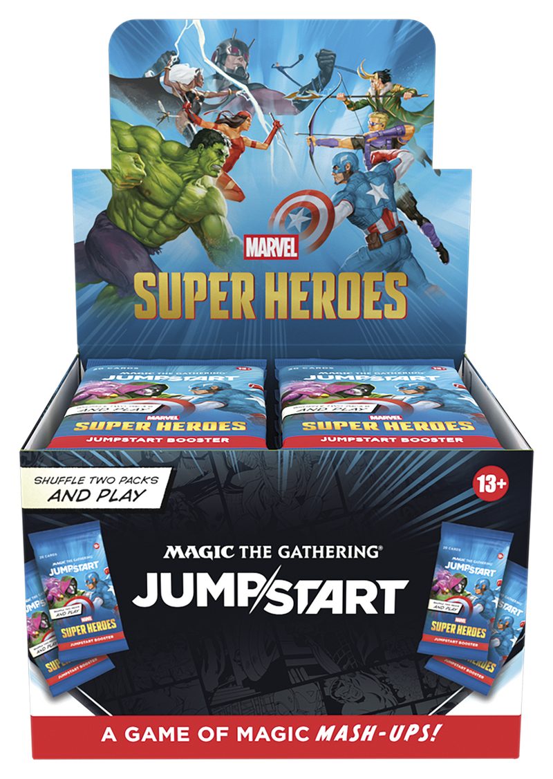 MTG MARVEL SUPER HEROES JUMPSTART BOOSTER BOX (6/17/26)