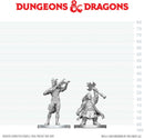 DND UNPAINTED MINIS WV29 TIEFLING BARD & DWARF CLERIC