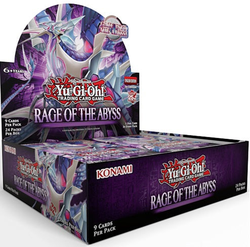 YGO Rage Of The Abyss Booster Box (24 Packs)