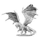 DND UNPAINTED MINIS ADULT BLUE DRAGON