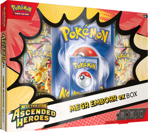 Pokemon Ascended Heroes Mega ex Box