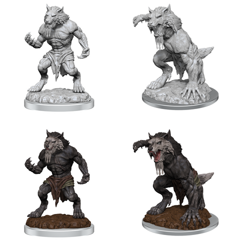 CR UNPAINTED MINIS WV3 FEY WEREWOLVES