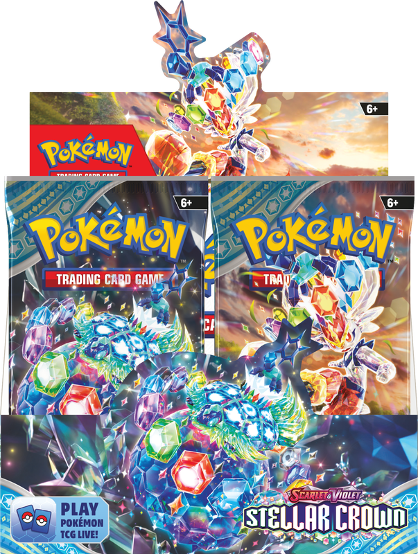 Pokemon Stellar Crown Booster Box (36 Packs)