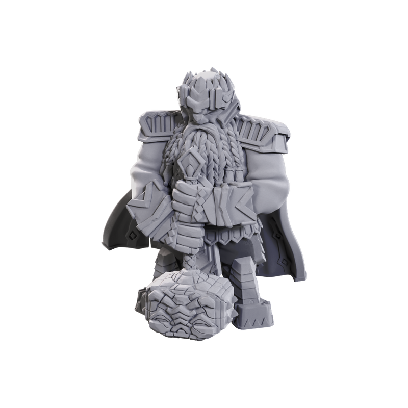 PF UNPAINTED MINIS WV23 MALE DWARF CHAMPION HIGH-LEVEL