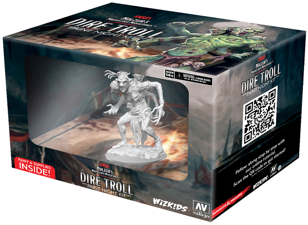 DND UNPAINTED PAINT NIGHT KIT DIRE TROLL