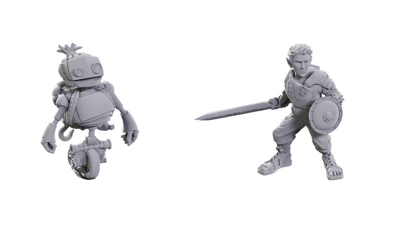 CR UNPAINTED MINIS WV23 ORYM, OF THE AIR ASHARI & FRESH CUT GRASS