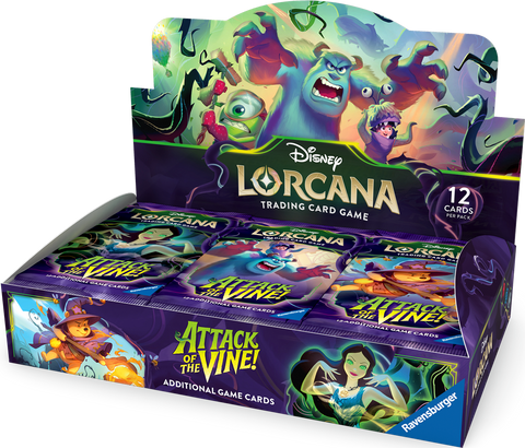 DISNEY LORCANA SET 13 ATTACK OF THE VINE! BOOSTER BOX (7/24/26)