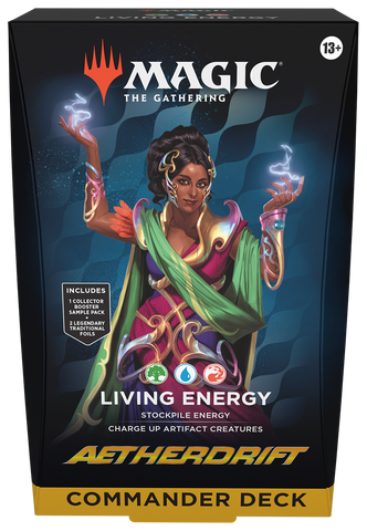 MTG AETHERDRIFT COMMANDER LIVING ENERGY