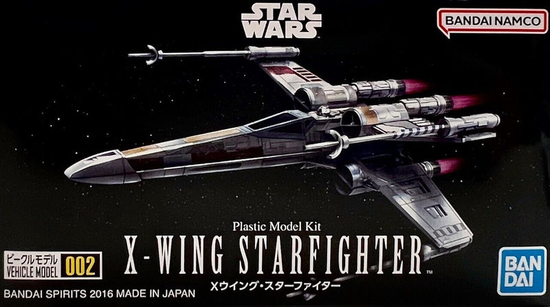 VEHICLE MODEL 002 X-WING STARFIGHTER