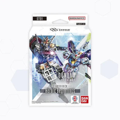 GUNDAM CG ST-01 HEROIC BEGINNINGS STARTER DECK