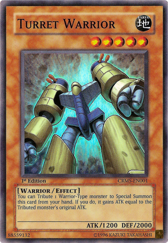Turret Warrior [CRMS-EN001] Super Rare